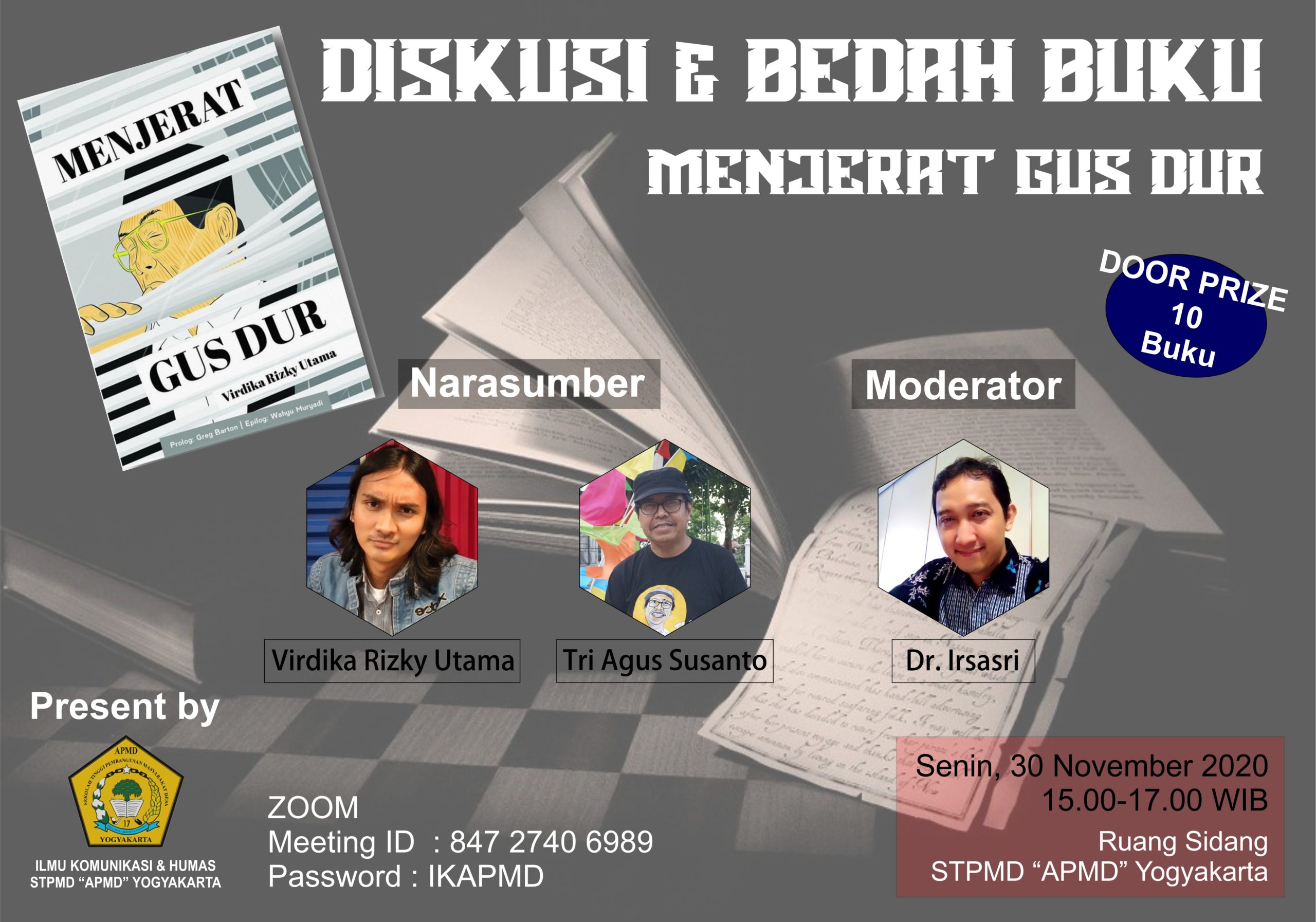 BEDAH BUKU “MENJERAT GUSDUR”